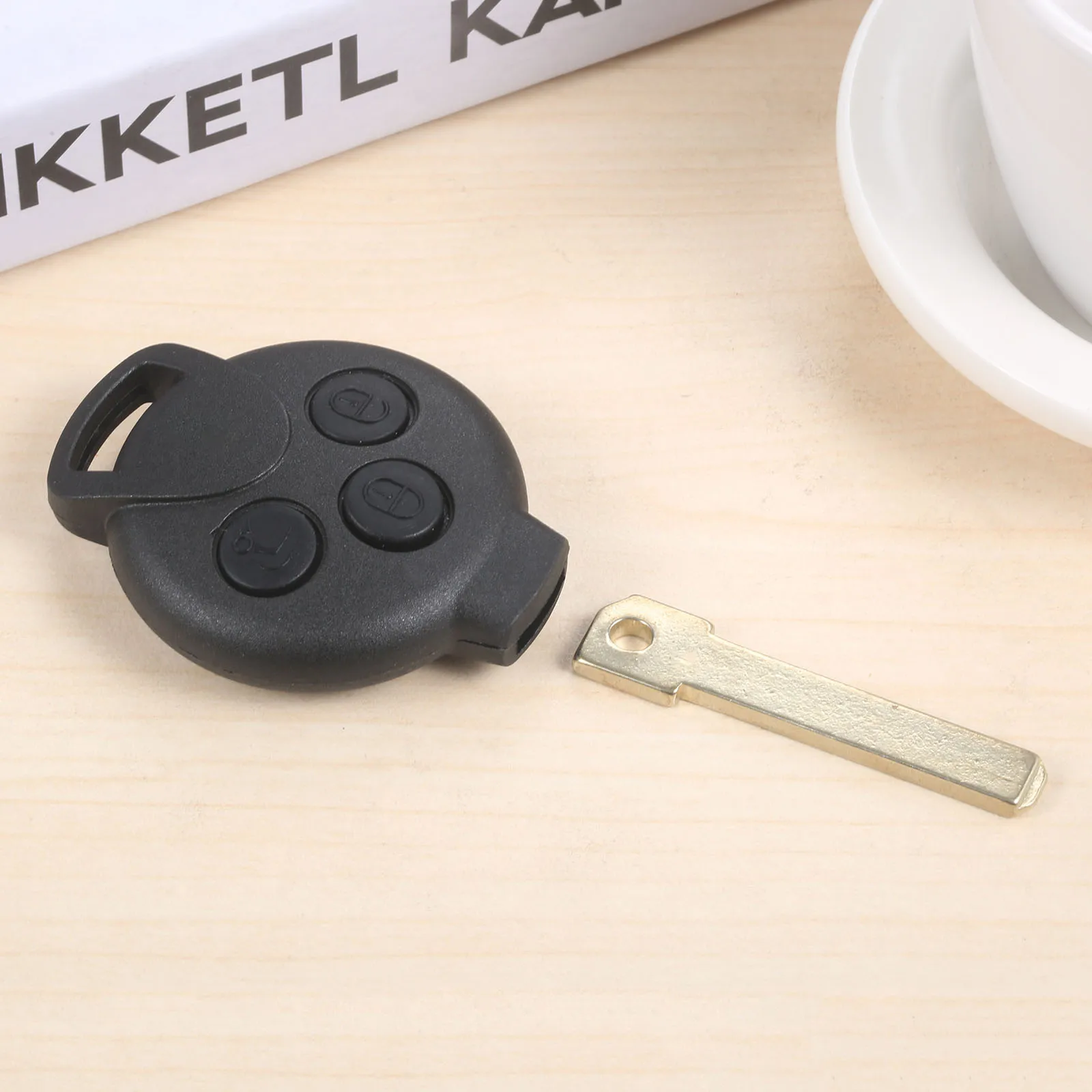 Замена Smart Remote Key 3 кнопки 433 МГц ID46 PCF7941 транпондер чип для 2007 2013 Mercedes Benz Fortwo 451|Ключ