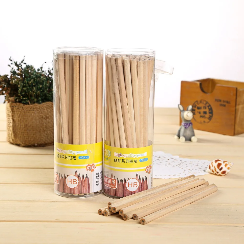 50 шт. специальная упаковка карандаш простой нетоксичный зеленый основной брусок