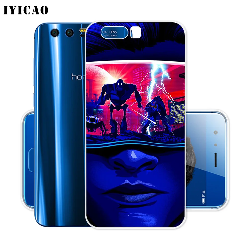 Чехол IYICAO Ready Player One movie мягкий силиконовый чехол для Huawei Y9 Y7 Y6 Prime 2018 Honor 8C 8X 8 9 10 Lite 7X