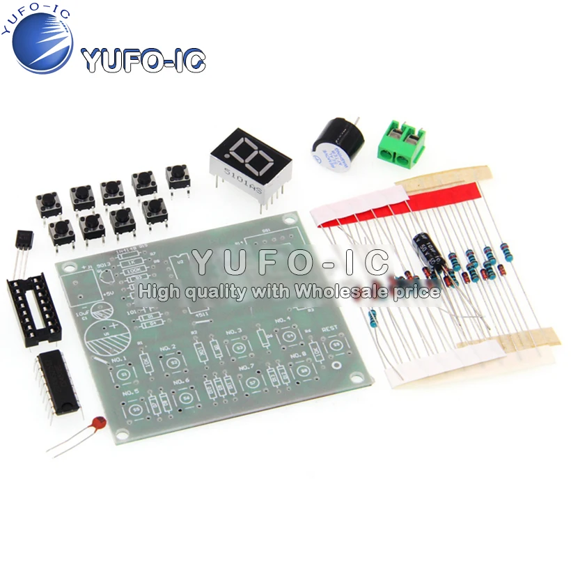 Набор ответных устройств с цифровым дисплеем CD4511 8 каналов конкурс навыков