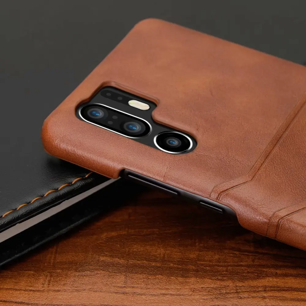 Роскошный кожаный чехол для huawei P30 P30 Pro Чехол 2 слота для карт матовая задняя крышка для huawei P30 P 30Pro P30pro Fundas чехол бампер