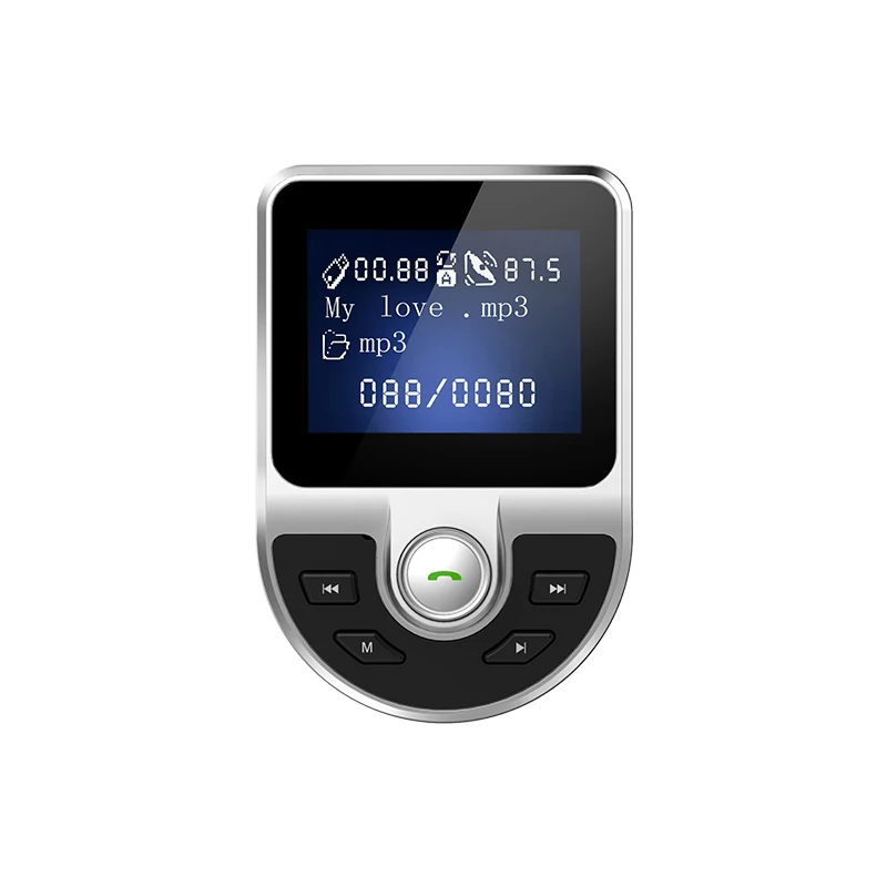 Автомобильный fm передатчик MP3 Misic плеер TF USB Автомобильное зарядное устройство 3 5