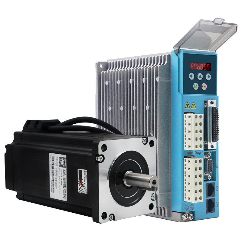 

JMC 3 phase NEMA34 8N.m 1133ozf.in Closed loop Stepper motor driver kit 86J12156EC-1000 + 3HSS2208H with 3m encoder cable