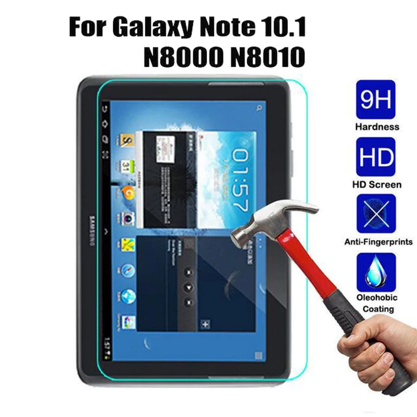Закаленное стекло для Samsung Galaxy Note 10 1 защитная пленка 9H экрана N8000 N8005 N8010 |Защитные