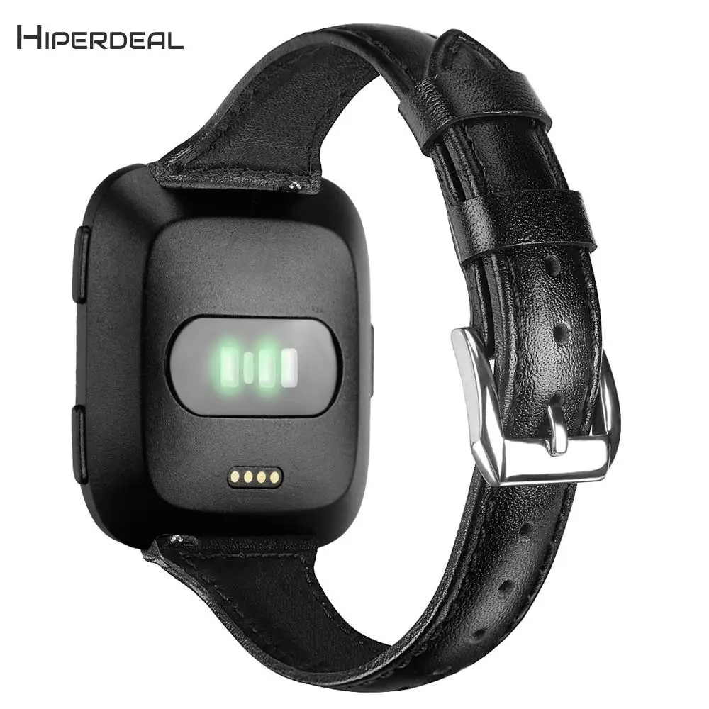 HIPERDEAL ремешки для Fitbit Versa роскошные кожаные сменные браслеты аксессуары умные