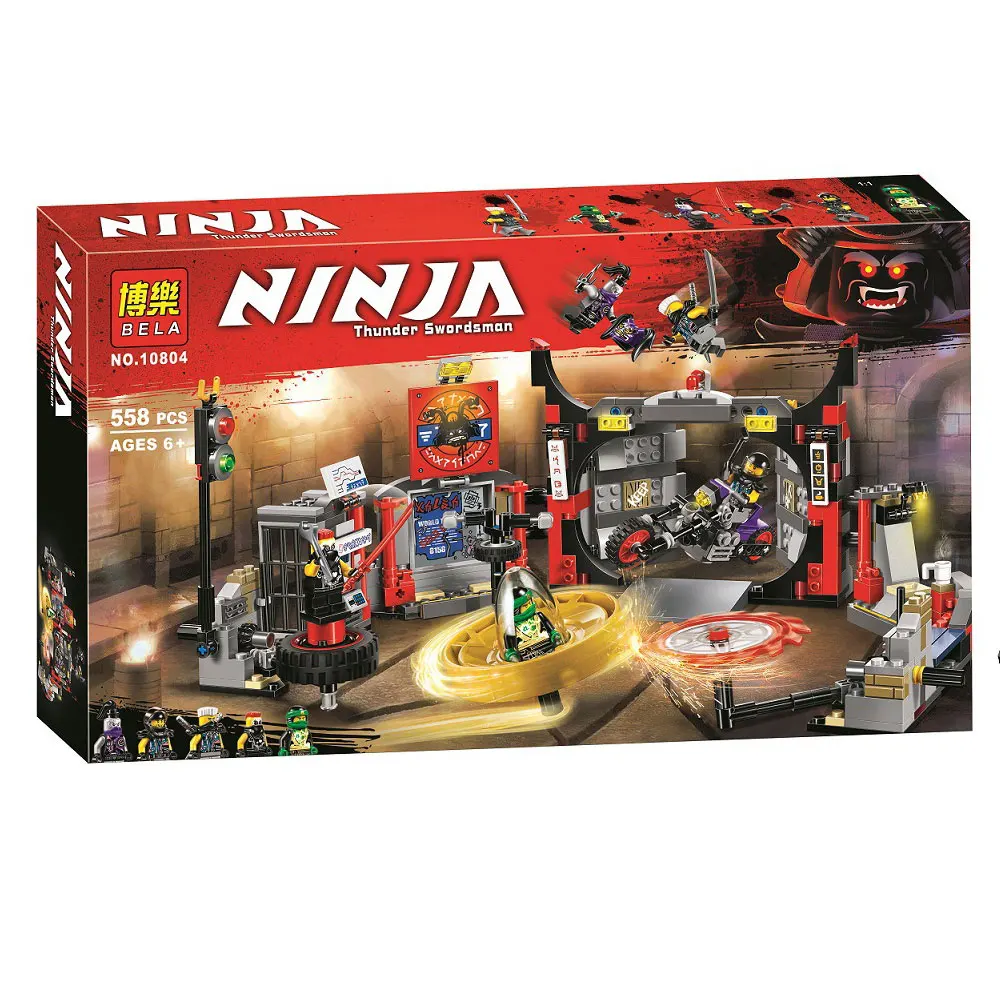 Бела ниньяго С. О. Г. Здание штаба комплект совместим с Legoingly 70640 Кирпичи игрушки