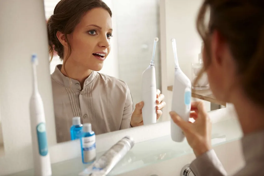 Philips AirFloss HX8381 ультра пациента пакет подлинный межзубный ёршик Pro перезаряжаемые электрический Ирригатор