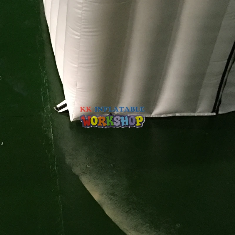 Водонепроницаемая белая надувная Свадебная палатка из ПВХ Надувное здание