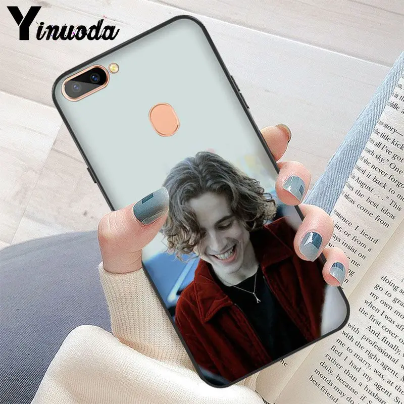 Yinuoda Call Me на Ваше имя черный ТПУ чехлы для мобильного телефона из мягкого силикона