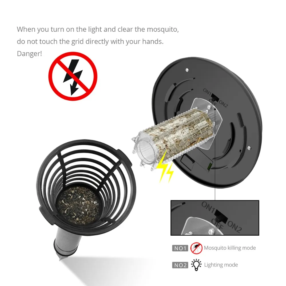 Светодиодный светильник для защиты от насекомых ультрафиолетовый ловушка