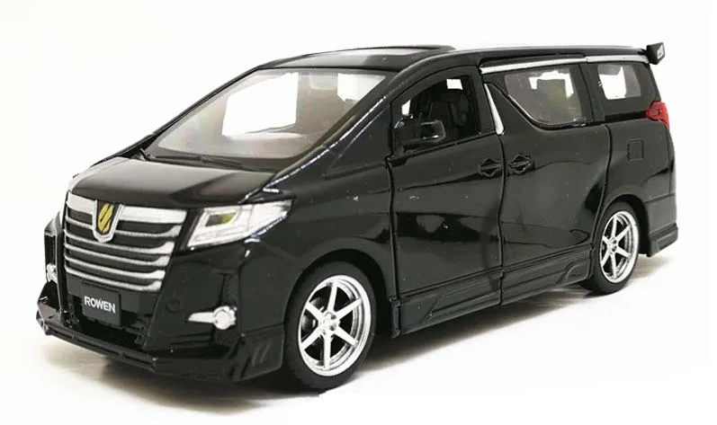 Модель автомобиля Toyota Alphard MPV высокой симметричности 1:32 модель 4 из сплава