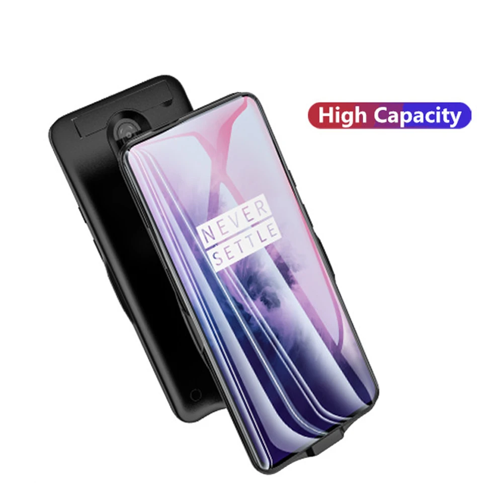 KQJYS 6800 мАч портативный внешний аккумулятор чехол для зарядки для Oneplus 7T чехол для зарядного устройства для Oneplus 7T Pro противоударный чехол для аккумулятора