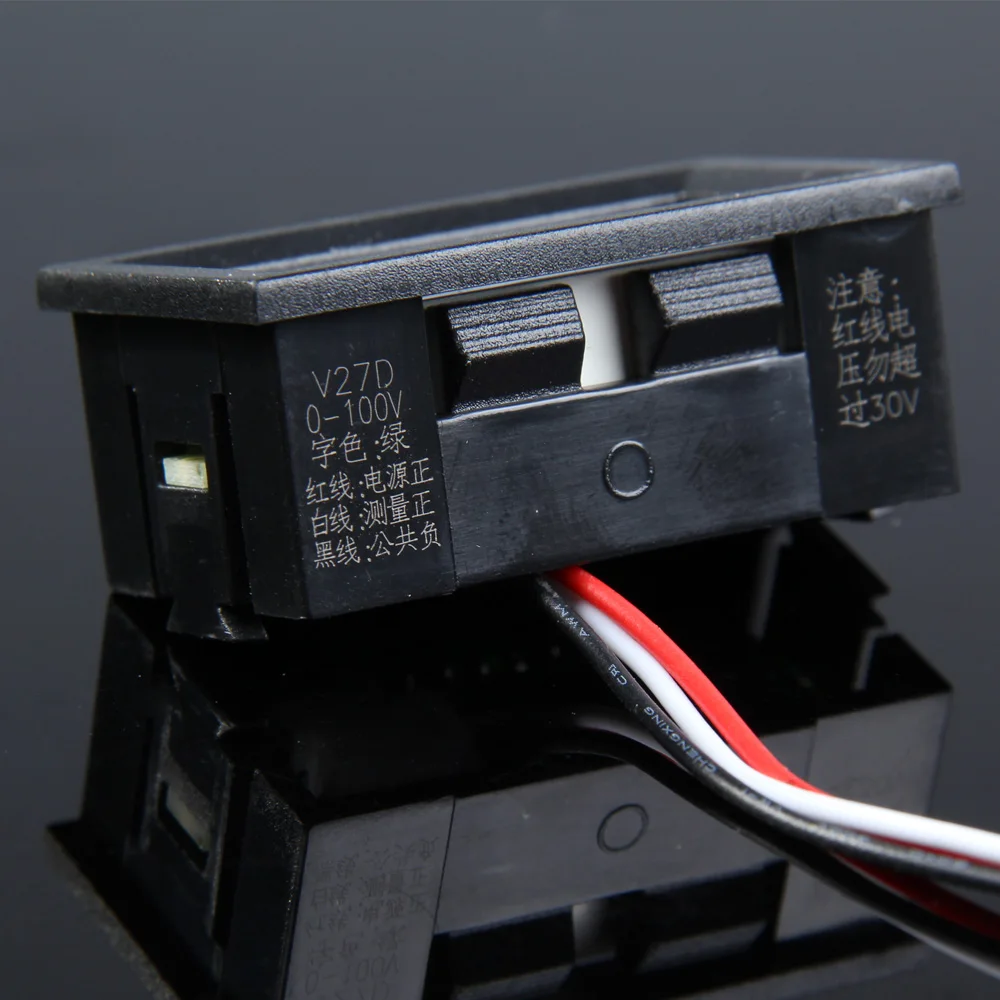 Качественный ЖК дисплей постоянный ток 0 100 В красный/синий светодиодный