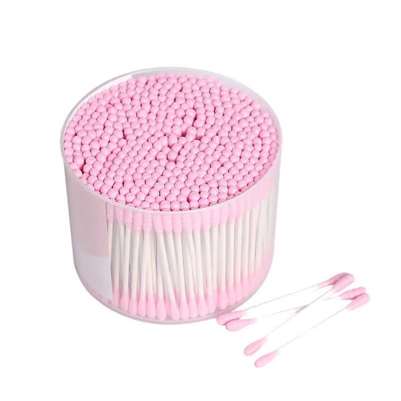400 шт./кор. Make Up Tool Stick двойная головка спиральная Q Tips Макияж ватные палочки для