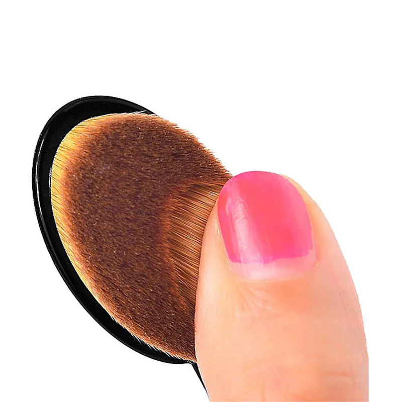 1 PC Makeup Brush Professional Toothbrush Soft Foundation Oval Brushes Liquid Brochas Maquillaje | Красота и здоровье