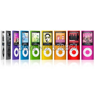 2014 New Arrivel Mp4 Player 9 Colors 1.8inch Screen 8gb 4th LCD Fm Radio Video Mp3 Music Mini | Электроника
