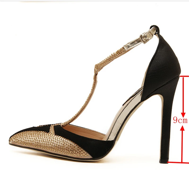 

ORCHA LISA office lady heels pointed toe shallow single shoes high heels party shoes pumps fashion shoes C786