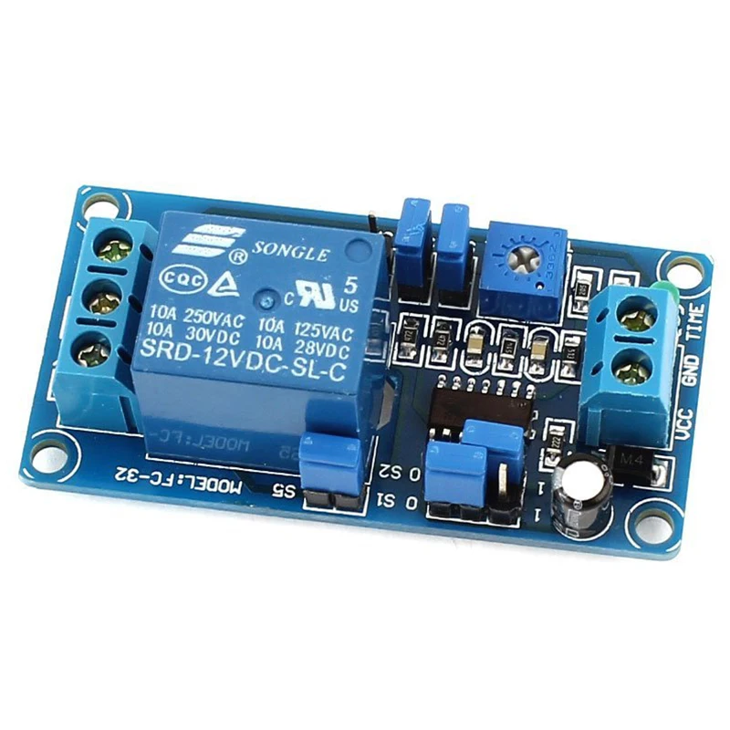 MYLB одноканальный модуль управления реле задержки времени DC12V FC 32|board board|board moduleboard