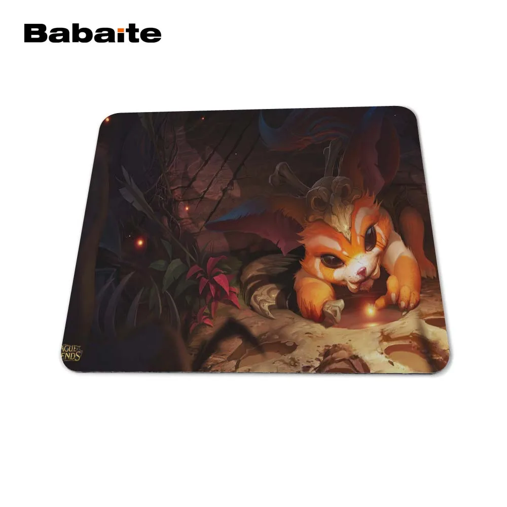 Коврики для мыши Babaite gnar league of legends дизайн под заказ компьютерные игровые коврики