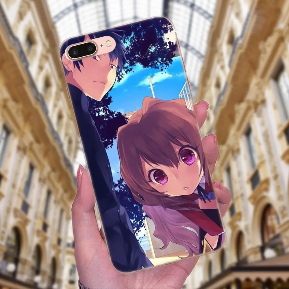 Чехлы из мягкого ТПУ для Huawei P7 Honor 4C 5A 5C 5X 6 6C 6A 6X 7 7X 8 9 V8 V10 Y3II Y5II Y6II G8 Play Lite аниме Toradora |