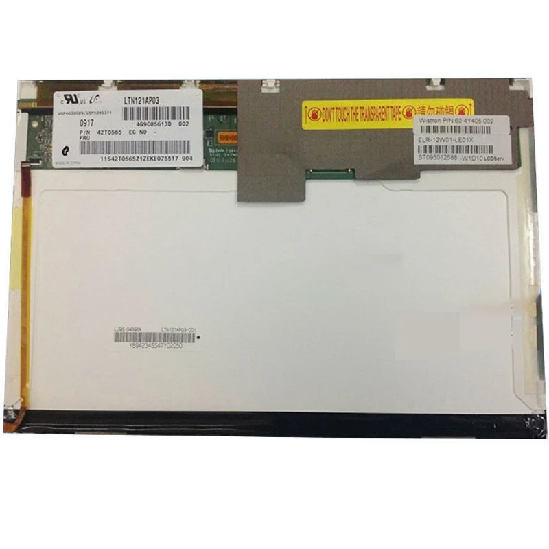 Бесплатная доставка LTN121AP03 002 001 P/N FRU: 42T0565 для ноутбука IBM Lenovo ThinkPad X200T X201T, ЖК-экран без сенсорного экрана