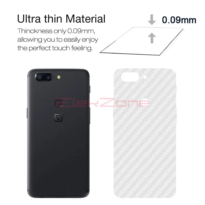 5 шт./лот защита для задней панели Oneplus 3D из углеродного волокна 6 5T 3T 3 2 X защитная
