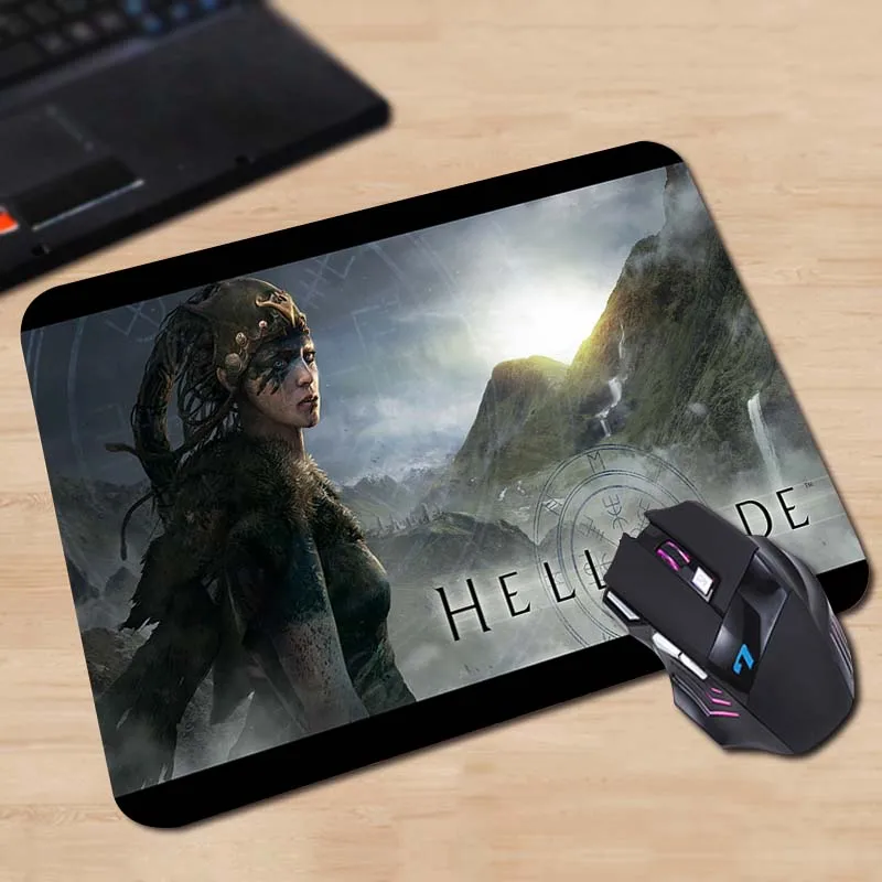 Babaite резиновый коврик для мыши подарок мальчика Hellblade PS4 Игра Обои Художественное