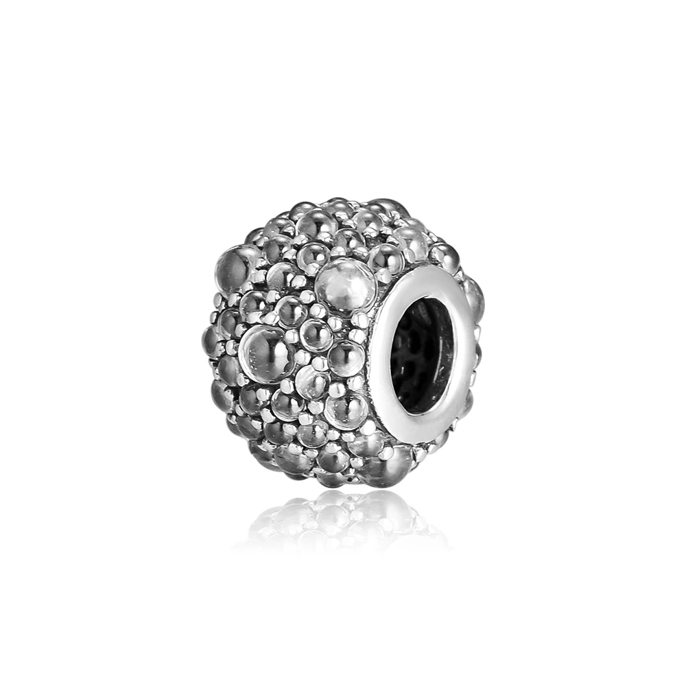 CKK подходят для браслетов Pandora белые подвески 925 оригинальные из стерлингового