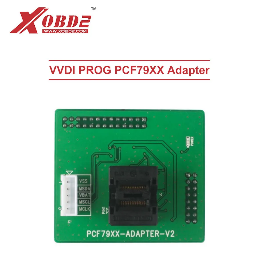 Адаптер PCF79XX для программатора VVDI Prog работает вместе с поддержкой PROG