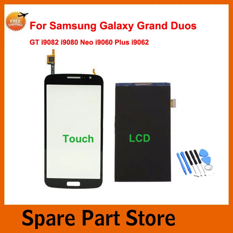 Angcoucoux для samsung Galaxy дуэта GT i9082 i9080 Neo i9060 Plus I9060 Сенсорный экран Стекло Сенсор +