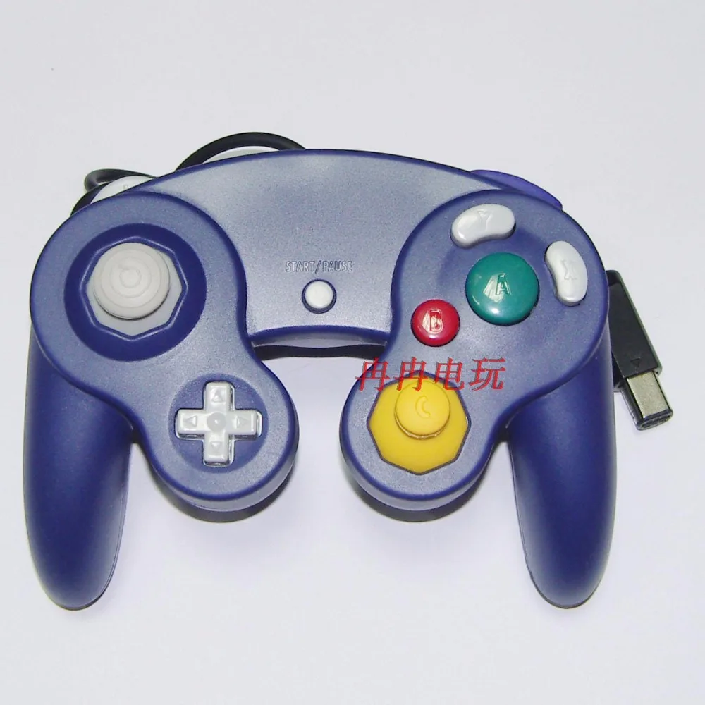 

10pcs Wired Game Controller Gamepad Joystick With One Buttonfor GameCube N GC free shipping