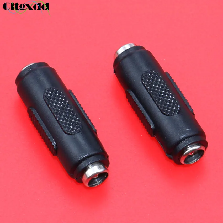 Cltgxdd 1 шт. DC jack 5,5*2,1 мм штекерные 5,5X2,1 мм гнездовые к гнезду DC разъем питания панель монтажные вилки адаптер - Цвет: MA-381