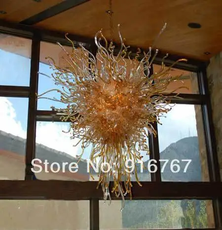 

LR289-Free Shipping Custom Ceiling Light Art Glass Ornaments