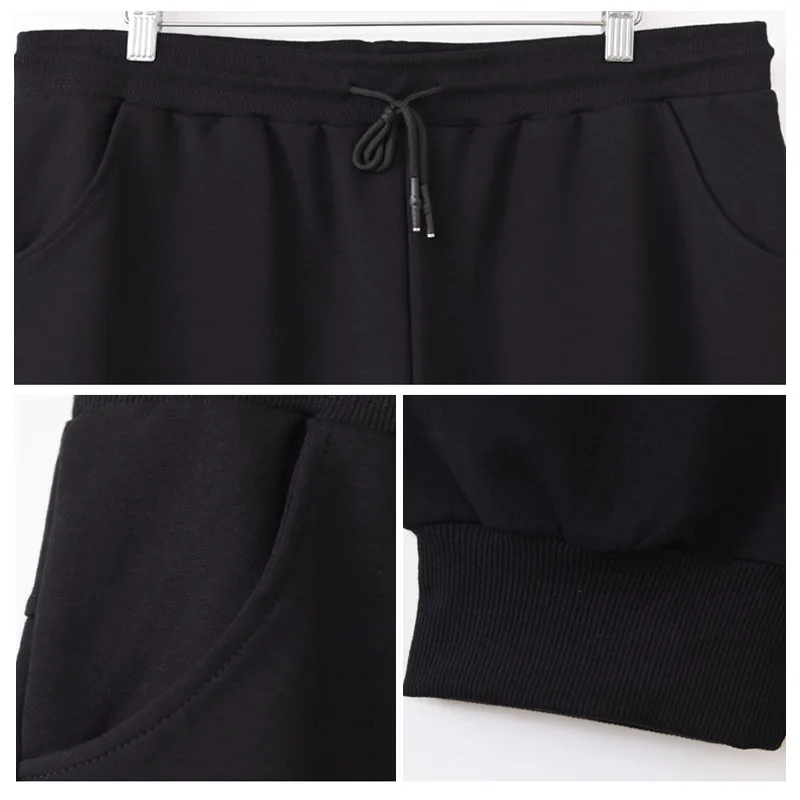 Мужские шаровары штаны для бега брюки с эластичной резинкой на талии уличная