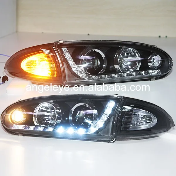 

Для Proton для Wira 1992-2009 год светодиодная фара в черном корпусе YZ