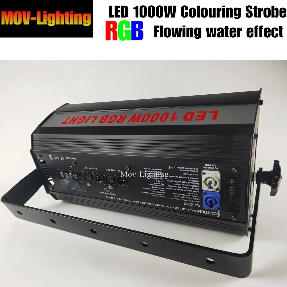 1000 Вт светодиодная вспышка портативный RGB Стробоскоп для сцены|Эффект освещения