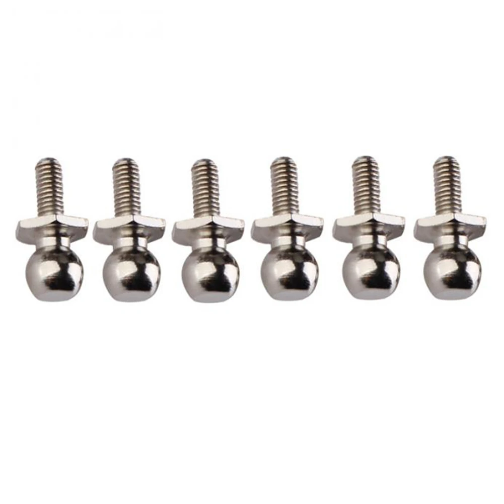 

6PCS Bolts Replacements Electric Auto Metal Set Spare Rod Absorber Truck RC Car Parts Ball Head Screw For HSP Models