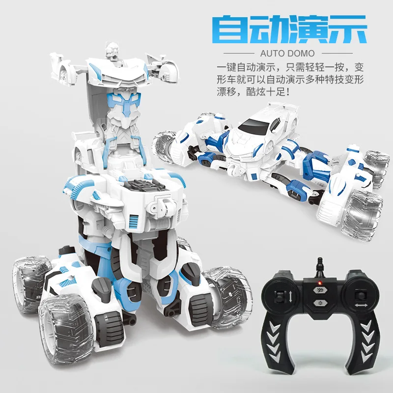RC автомобиль преобразование электрической энергии роботы деформация автомобиля дистанционного Управление трюк роботы Перезаряжаемые спортивный автомобиль игрушки для детей