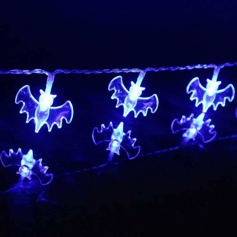 2018 LED usb bat Strip Light Holiday Lighting for Festival Halloween Decoration String Lamp Nightlights 2M 20leds | Освещение