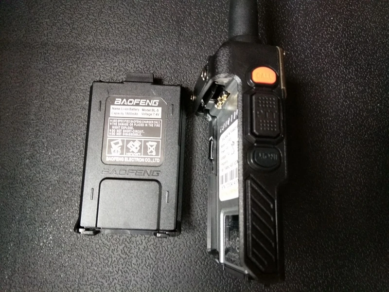 2 шт. Baofeng UV 5RA + плюс рация Dual band 136-174 &amp 400-520 МГц двухстороннее радио УФ портативная