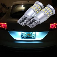 yushuangyi 2 x t10 30smd canbus 3014 led 12v 3w 600lm w5w 194 car light auto lamp white color can bus error free