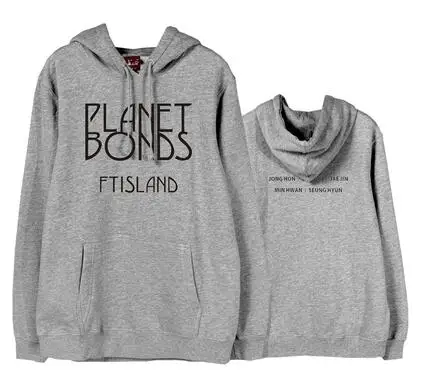 Kpop ftisland planet bonds альбом с надписью все члены пуловер принтом толстовки для