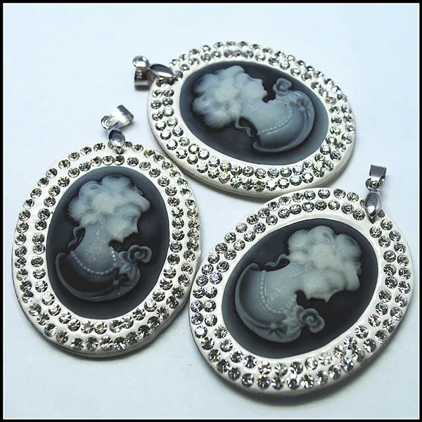 Новые Подвески в виде ракушки с подвеской головы красоты подвески овальной формы