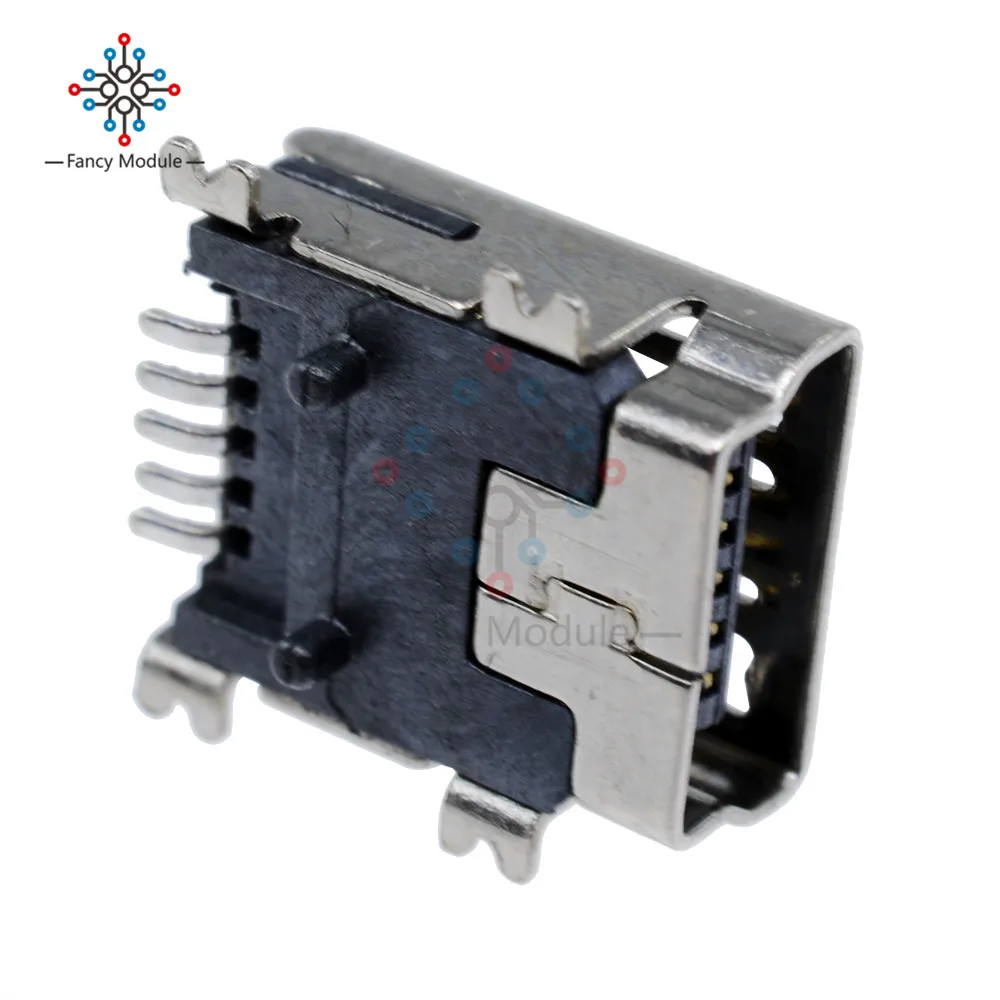 100 шт. Mini USB SMD 5 контактный гнездовой разъем B|plug connector|plug socket connectorplug l |