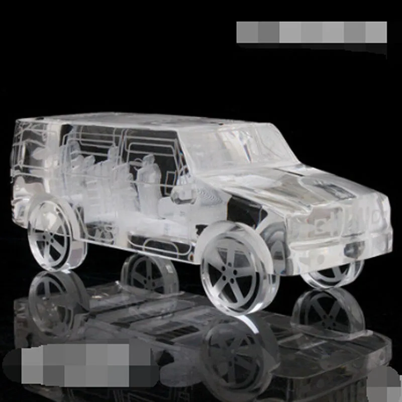 Квадратная Хрустальная скульптура модели автомобиля Beryl|sculpture|sculpture modelling |