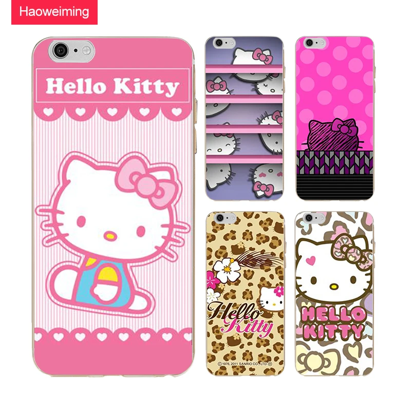 Рисунок Hello Kitty личность силиконовые силиконовый чехол для samsung Galaxy S3 S4 S5 S6 S7 S8 S9 Edge