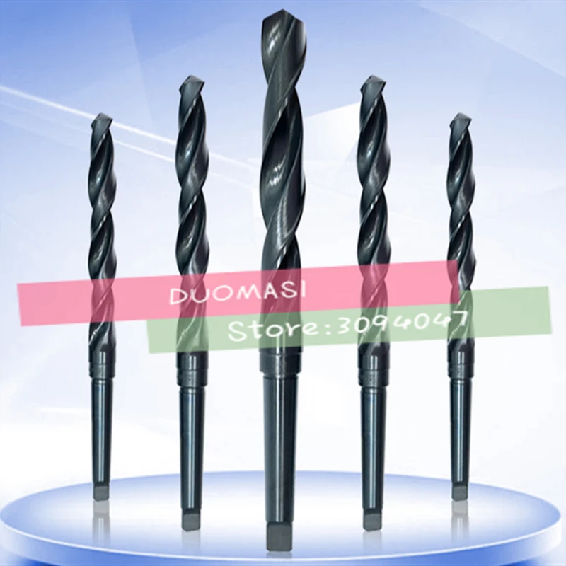 1pcs HSS 37/37.5/38/38.5/39/39.5/40mm Diameter Electric Taper Shank Twist Drilling Drill Bit , HSS high speed steel drill bit