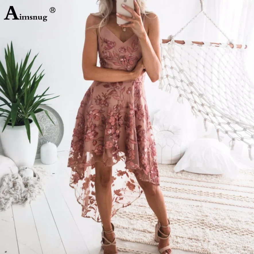 Женское Сетчатое кружево 2019 летние повседневные платья для женщин женское