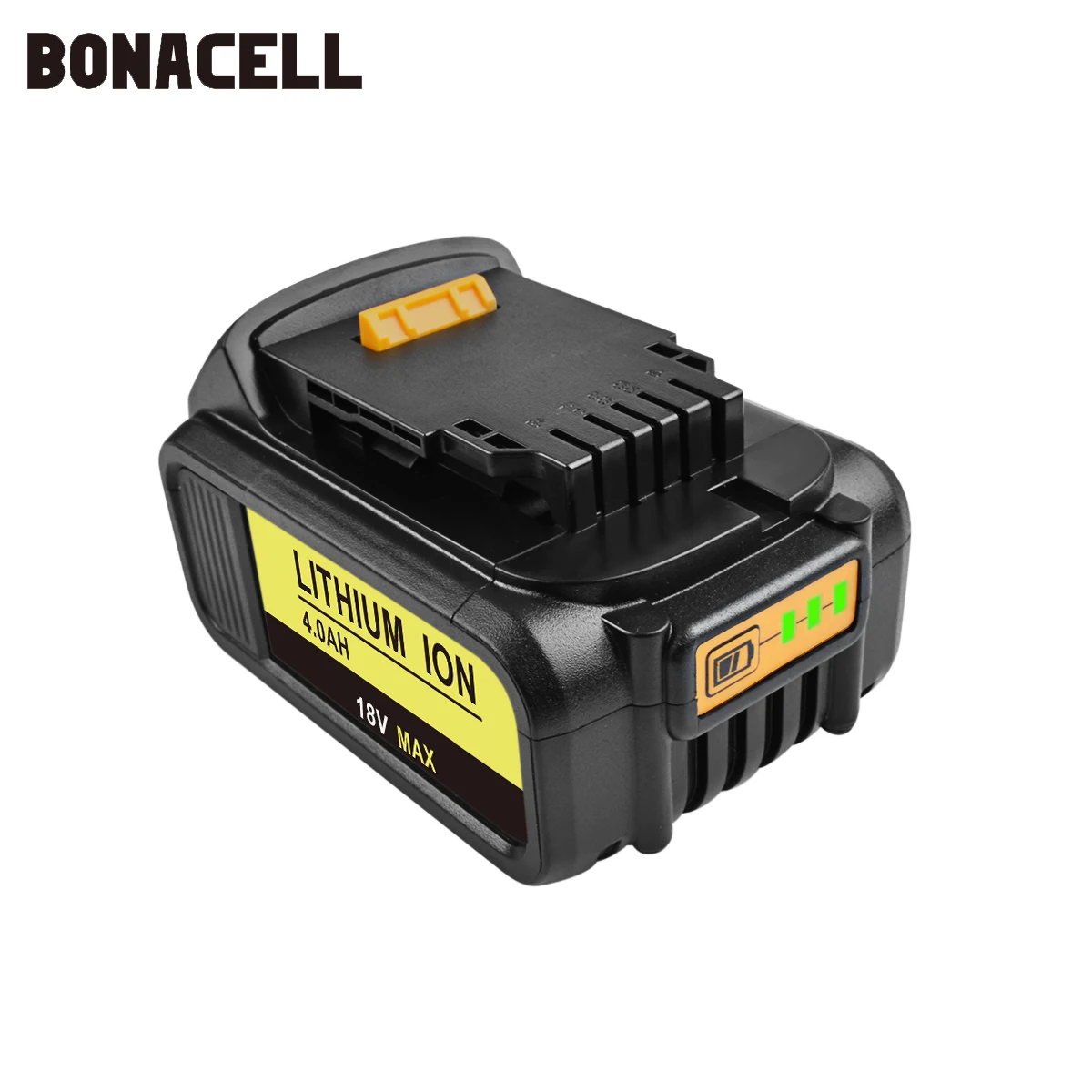 Bonacell для DeWalt 18 V 4000 mAh Батарея Мощность инструменты замены батареи DCB181 DCB182 DCD780 DCD785 DCD795 L10