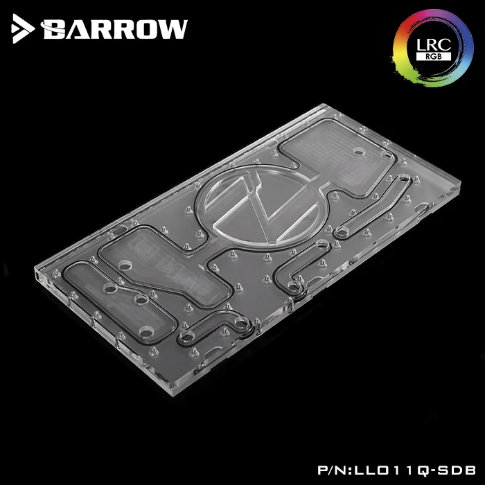 Барроу LLO11Q SDBV1 передние водные платы для Lian Li PC O11 динамический чехол Intel CPU водного